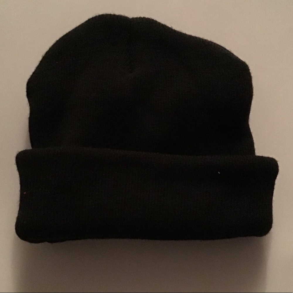 Thick Black Beanie